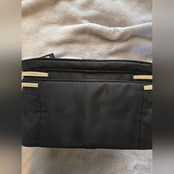 NWT Sonia Kashuk Black Train Case with Gold Accents - Picture 6 of 8